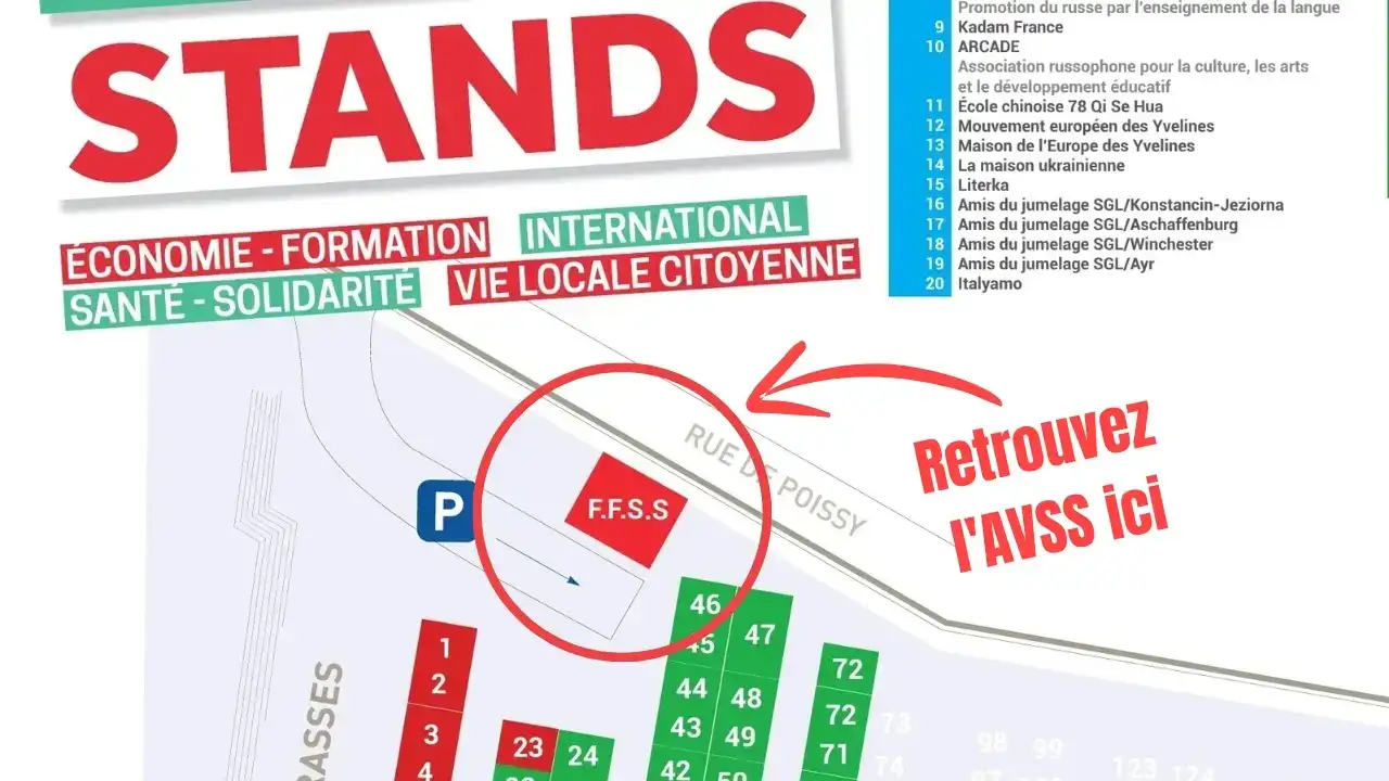 Le Grand Forum des Associations 2024 - Retrouvez l'AVSS ici